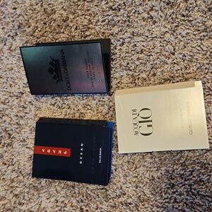 3 brand new Mens Designer samples